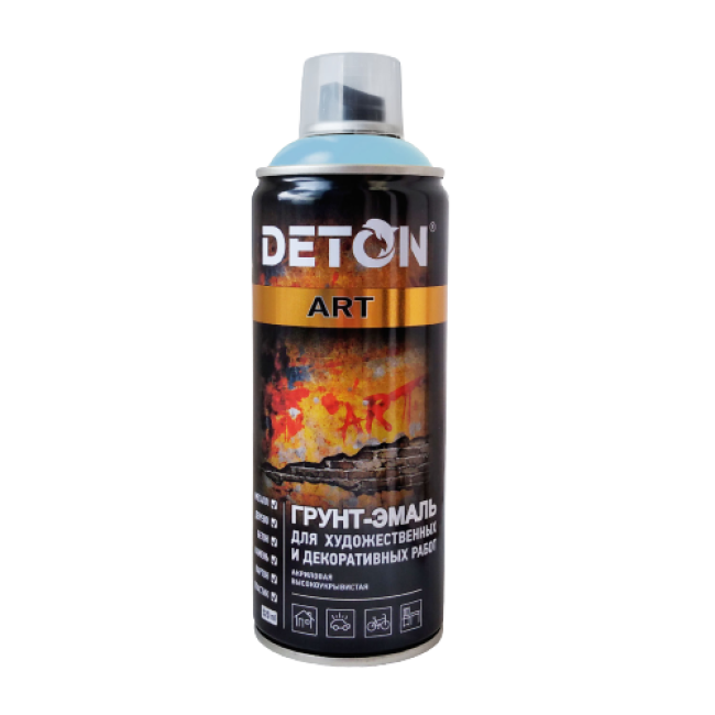 Deton DETON ART - 珐琅底漆 - 蓝冰 - 气雾剂，520 毫升 DTN-A70687 图片 – 卡拉巴尔塔 | carpaint.kz