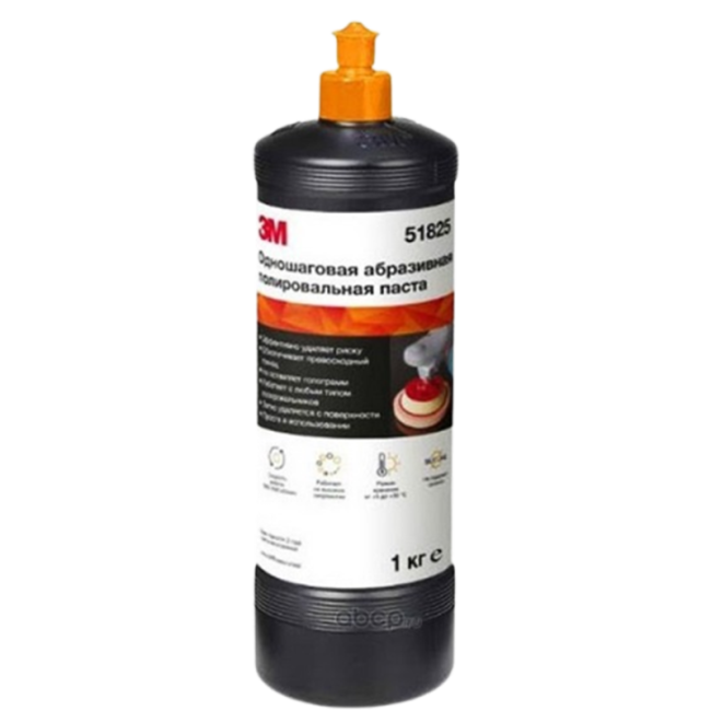 3M 51825 一步研磨抛光膏 3M 1l 51825-1000 图片 – 卡拉巴尔塔 | carpaint.kz