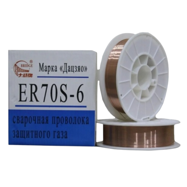 Сварочная проволока обмедненная ER70S-6-0,8мм (10kg) ER70S-6 – купить в Кара-Балта | Китай | carpaint.kz