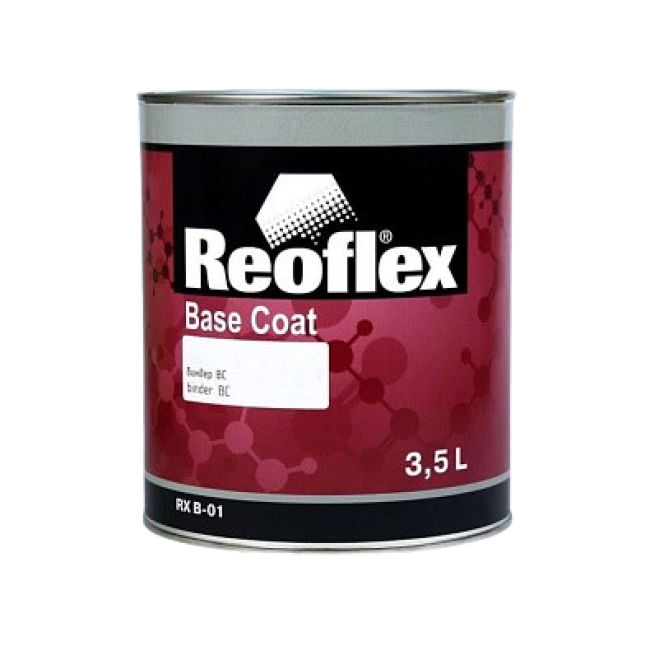 Reoflex Reoflex Binder for base enamel BC, 3.5l RX E-03-BC-3500 – buy in Kara-Balta | carpaint.kz