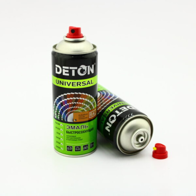 Deton Universal U7016 Aerosol paint Deton Universal RAL 7016 color Gray anthracite, matte, acrylic 520 ml   – buy in Kara-Balta | carpaint.kz
