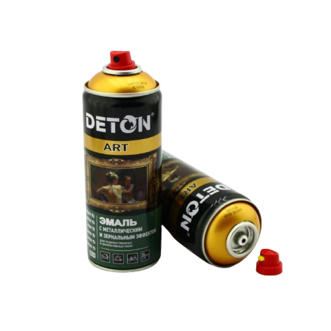 Deton DETON ART - Metallic enamel - Gold Decor - Aerosol, 520 ml DTN-A70735 – buy in Kara-Balta | carpaint.kz