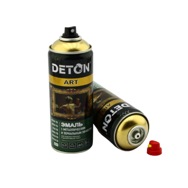 Deton DETON ART - Metallic enamel - Gold-Chrome - Aerosol, 520 ml DTN-A70690 – buy in Kara-Balta | carpaint.kz