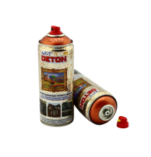 DETON ART - Metallic enamel - Red copper Decor - Aerosol, 520 ml