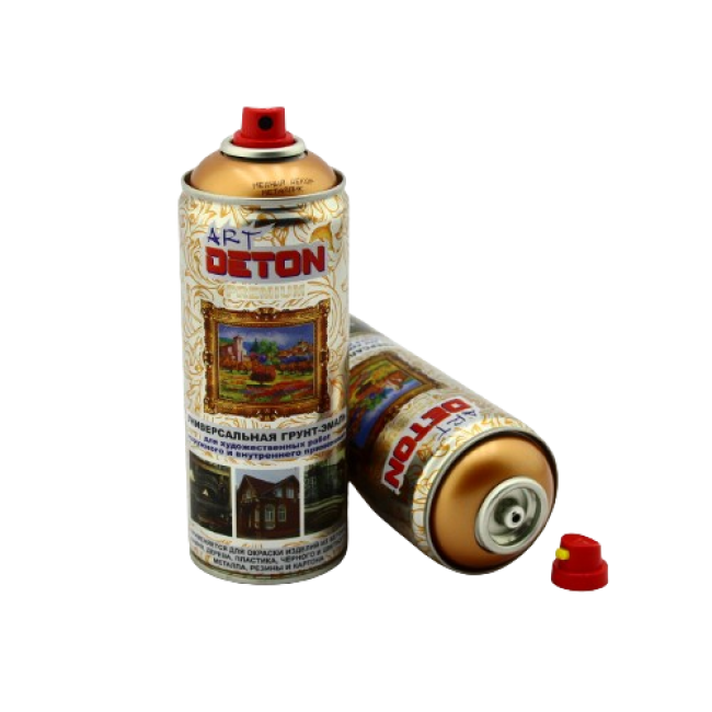 Deton DETON ART - Metallic enamel - Copper Decor - Aerosol, 520 ml DTN-A70279 – buy in Kara-Balta | carpaint.kz