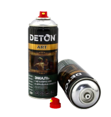 DETON ART - Metallic enamel - Super Chrome - Aerosol, 520 ml