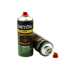 DETON ART - Metallic enamel - Chrome - Aerosol, 520 ml