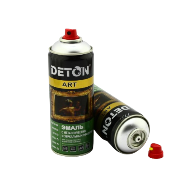 Deton DETON ART - Metallic enamel - Chrome - Aerosol, 520 ml DTN-A70689 – buy in Kara-Balta | carpaint.kz