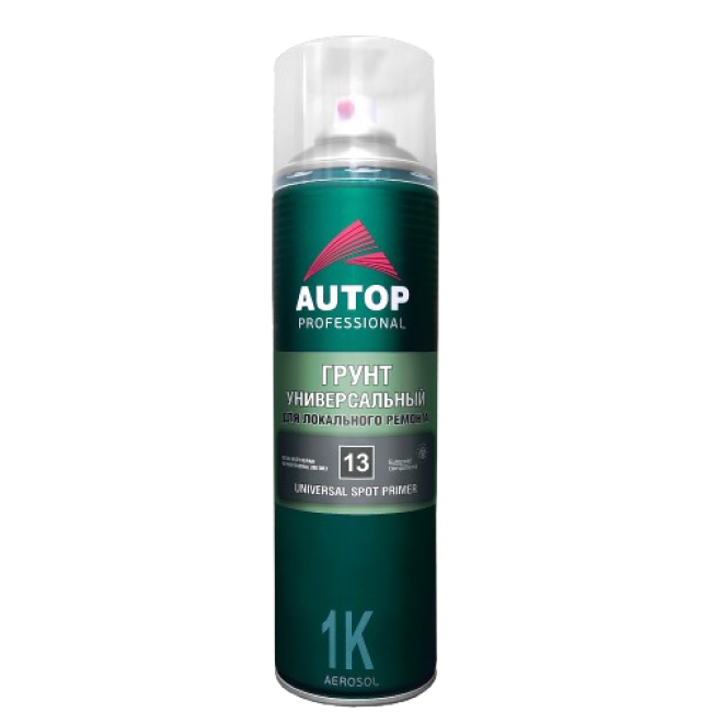 Autop AUTOP 13 号 - 通用底漆 - 黑色 - 气雾剂，650 毫升 АТР-А07661 图片 – 卡拉巴尔塔 | carpaint.kz