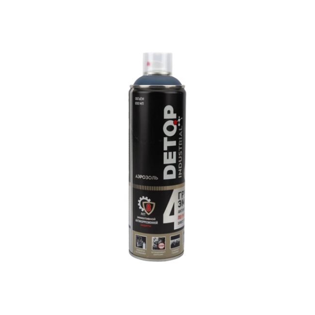 RAL 5000 DETOP №4 - Тот басуға арналған эмаль 3-і 1-де - Көк - Аэрозоль DTI-A07720 – Кара-Балтада сатып алу | Detop | carpaint.kz