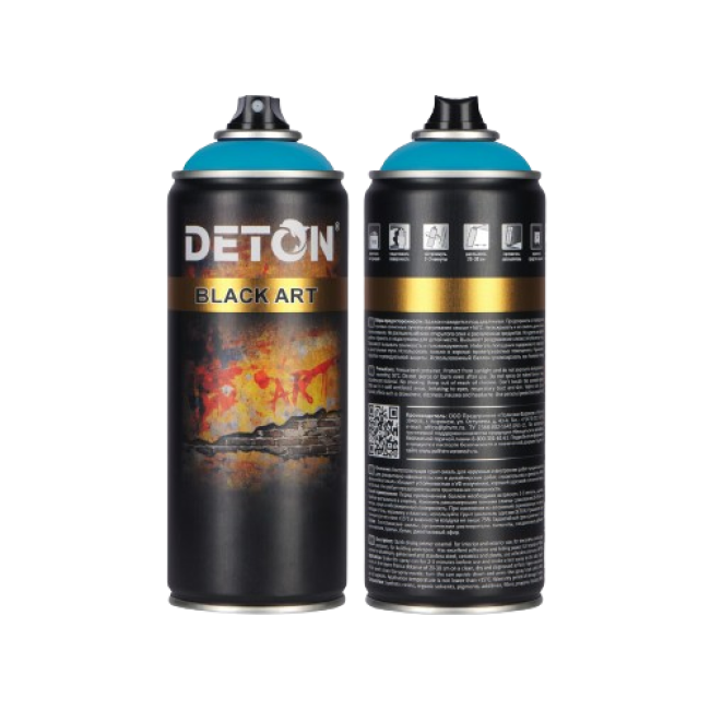 DETON ART - Праймер эмаль - Ашық көк - Аэрозоль, 520 мл DTN-A07693 – Кара-Балтада сатып алу | Deton | carpaint.kz