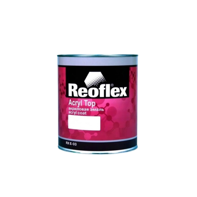 Reoflex Reoflex 2K acrylic enamel 4+1, White, 0.8 kg RX E-03 - Белая – buy in Kara-Balta | carpaint.kz